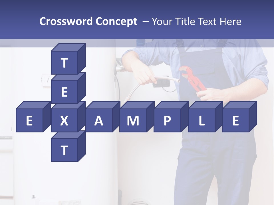 Wrench Hand Craftsman PowerPoint Template