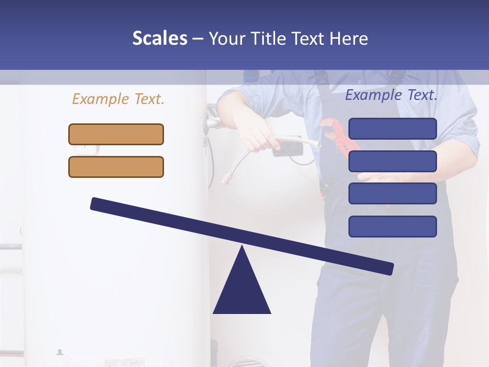 Wrench Hand Craftsman PowerPoint Template