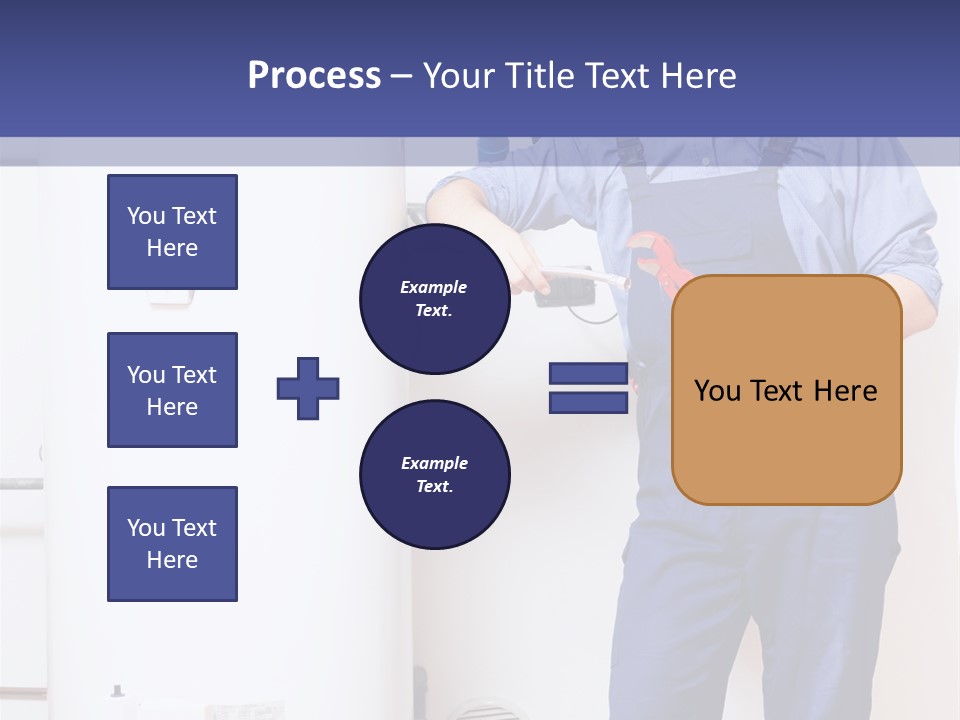 Wrench Hand Craftsman PowerPoint Template