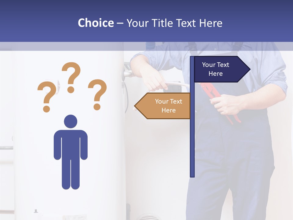 Wrench Hand Craftsman PowerPoint Template