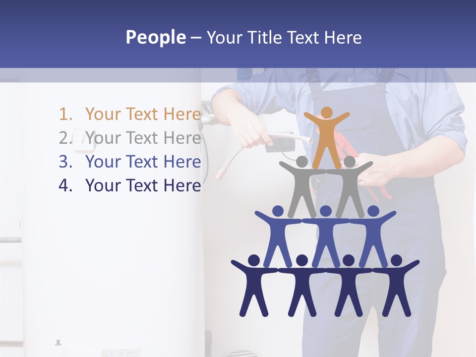 Wrench Hand Craftsman PowerPoint Template