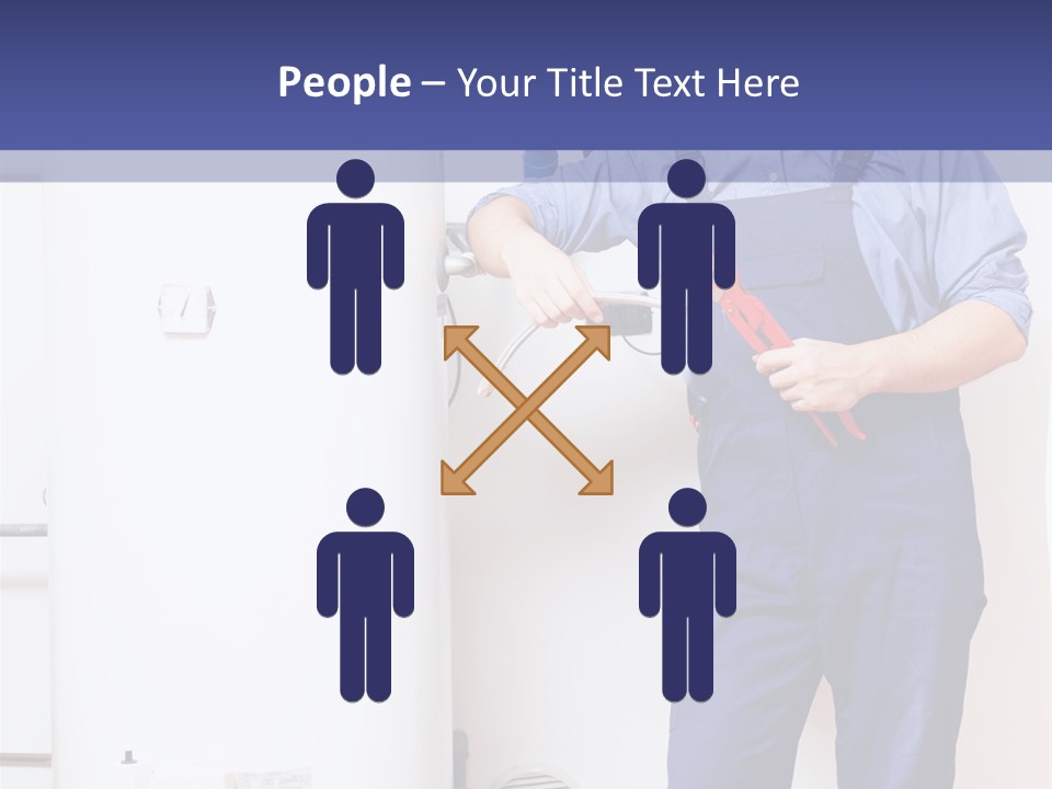 Wrench Hand Craftsman PowerPoint Template