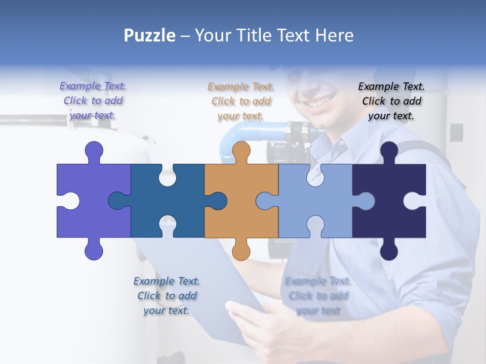 Maintenance Pipes Fix PowerPoint Template