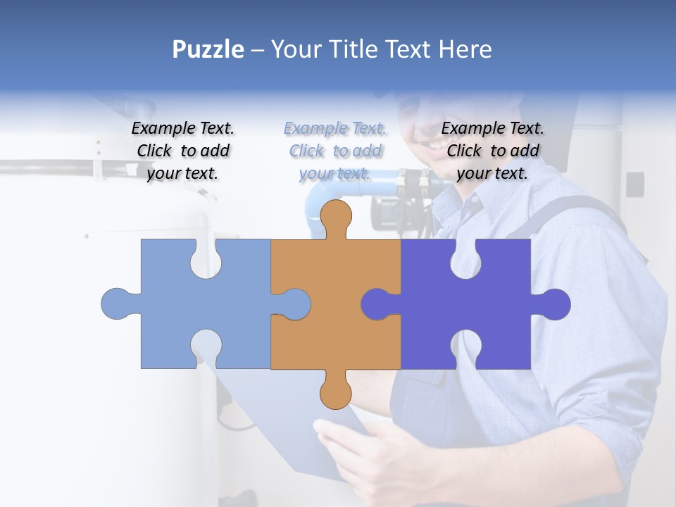 Maintenance Pipes Fix PowerPoint Template