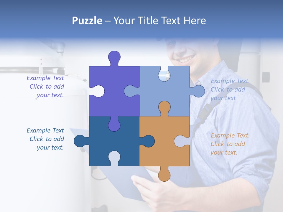 Maintenance Pipes Fix PowerPoint Template