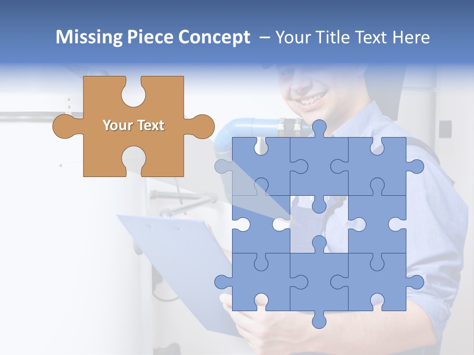 Maintenance Pipes Fix PowerPoint Template