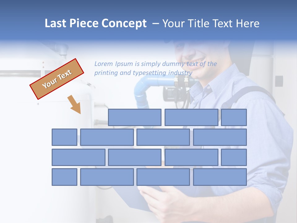 Maintenance Pipes Fix PowerPoint Template