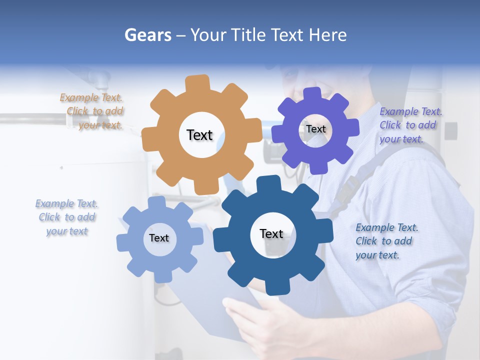 Maintenance Pipes Fix PowerPoint Template