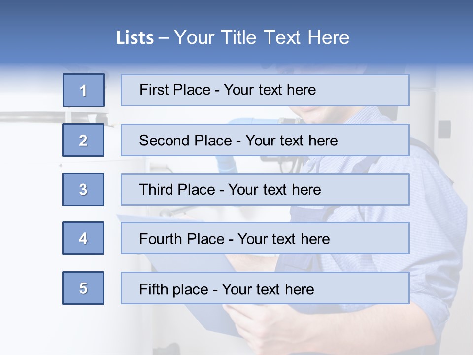 Maintenance Pipes Fix PowerPoint Template