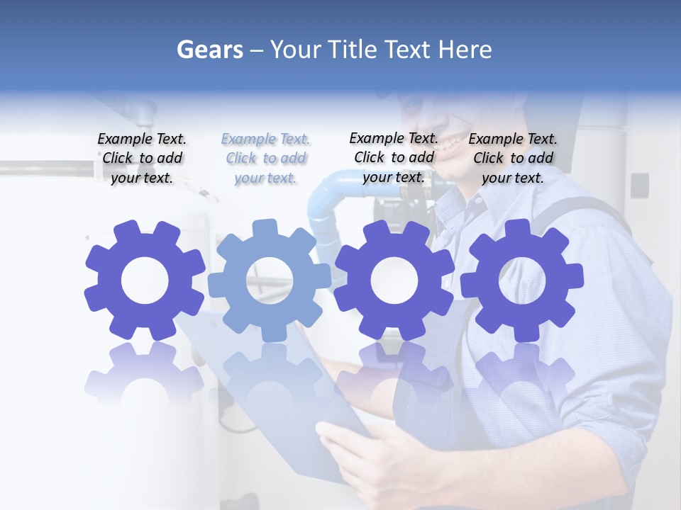 Maintenance Pipes Fix PowerPoint Template