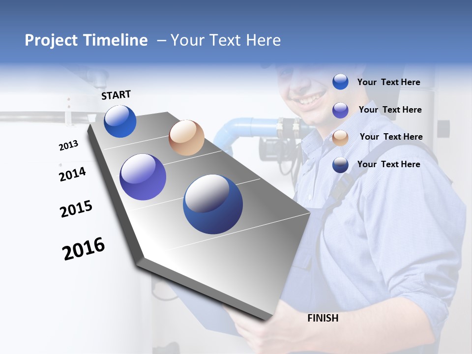 Maintenance Pipes Fix PowerPoint Template