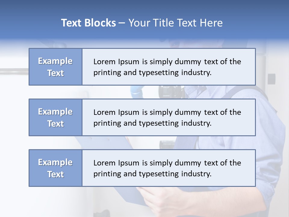 Maintenance Pipes Fix PowerPoint Template