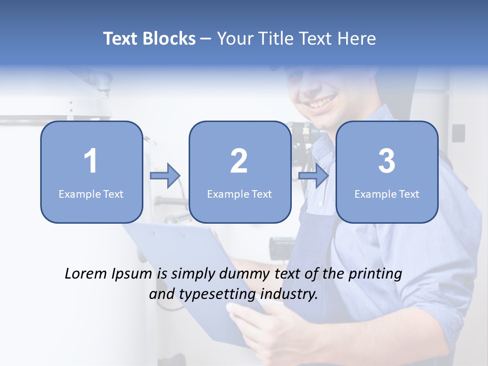 Maintenance Pipes Fix PowerPoint Template
