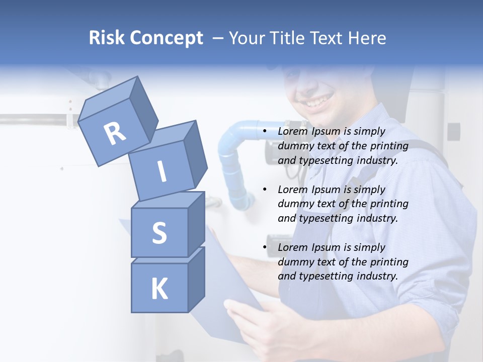 Maintenance Pipes Fix PowerPoint Template