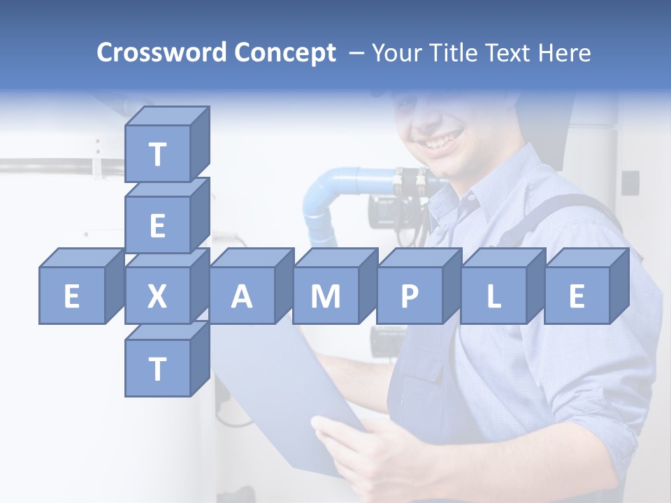 Maintenance Pipes Fix PowerPoint Template
