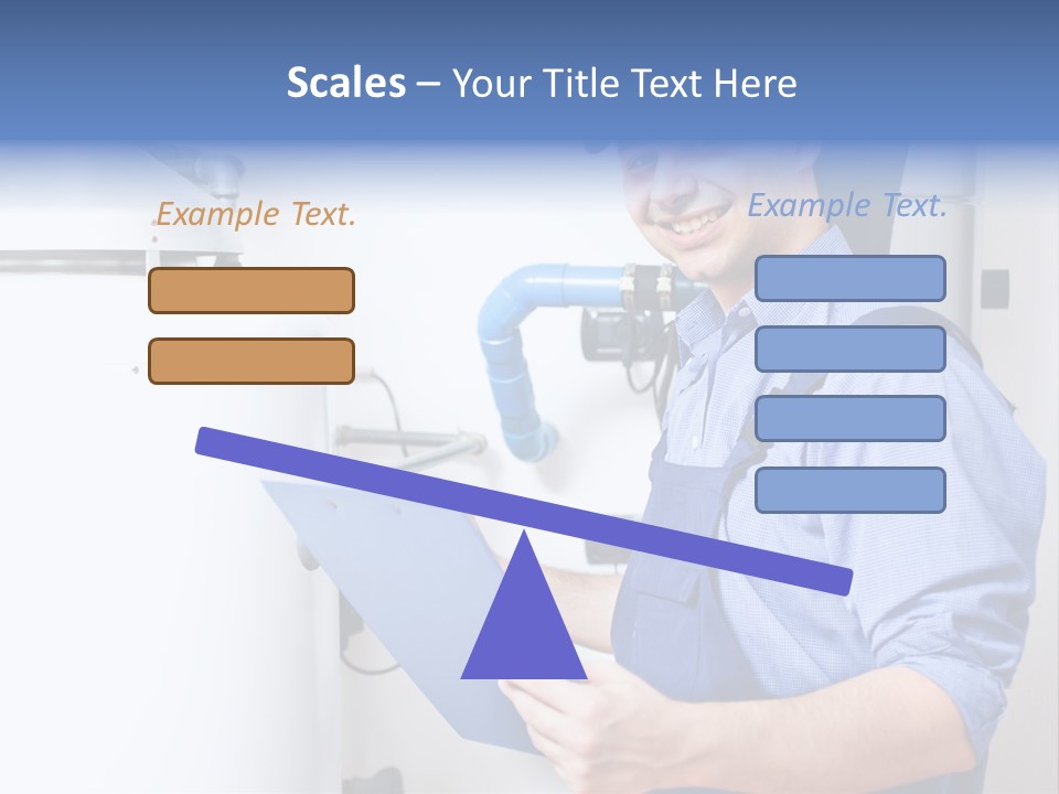 Maintenance Pipes Fix PowerPoint Template