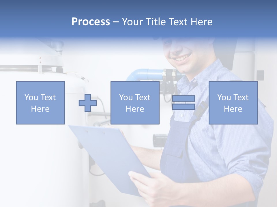 Maintenance Pipes Fix PowerPoint Template
