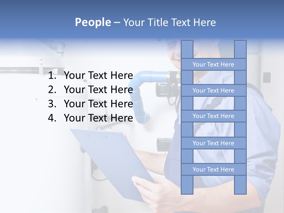 Maintenance Pipes Fix PowerPoint Template