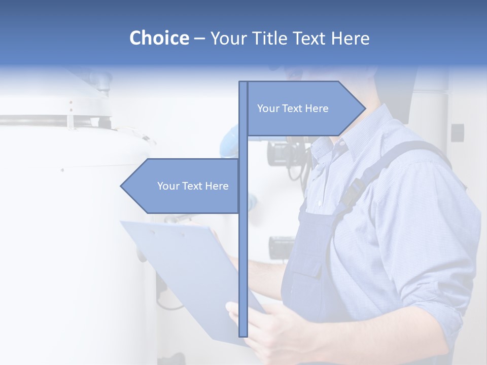 Maintenance Pipes Fix PowerPoint Template