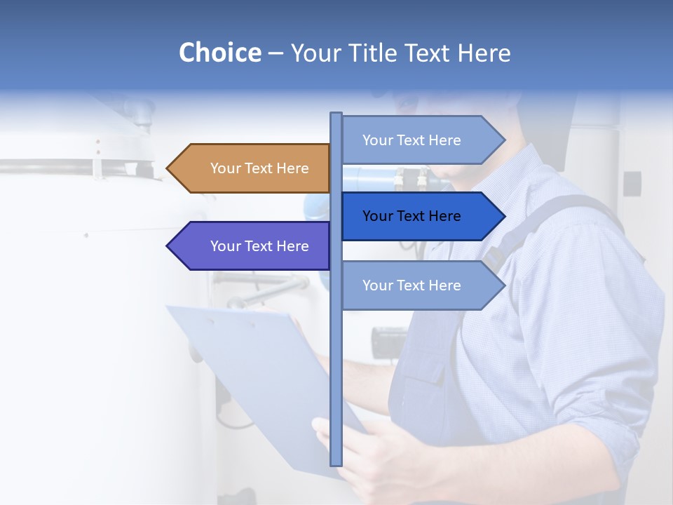Maintenance Pipes Fix PowerPoint Template