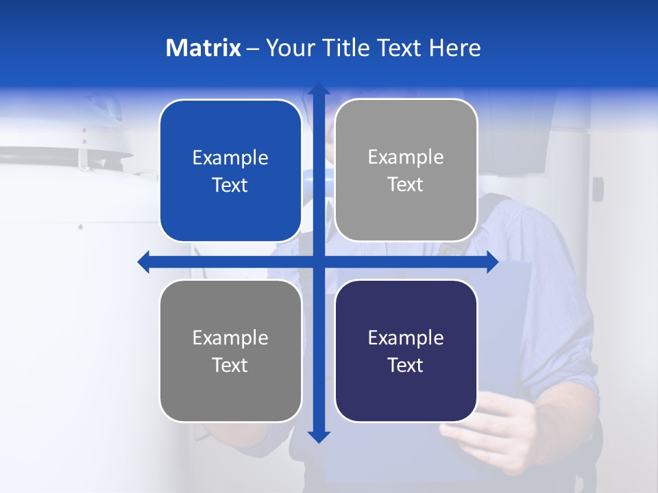 Hand Home Craftsman PowerPoint Template