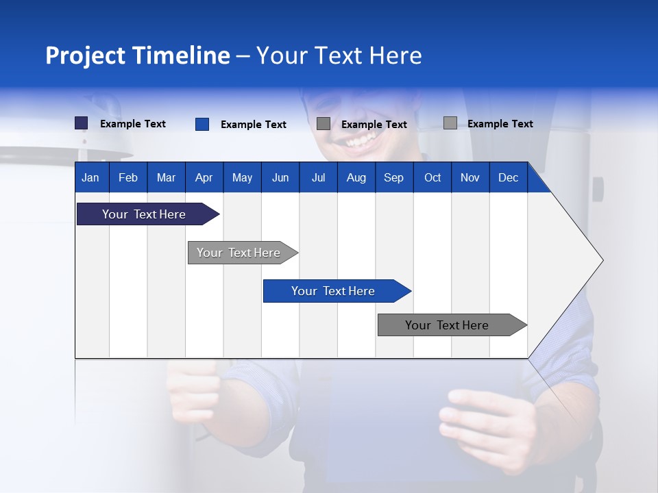Hand Home Craftsman PowerPoint Template