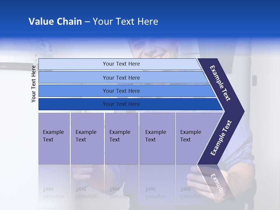 Hand Home Craftsman PowerPoint Template