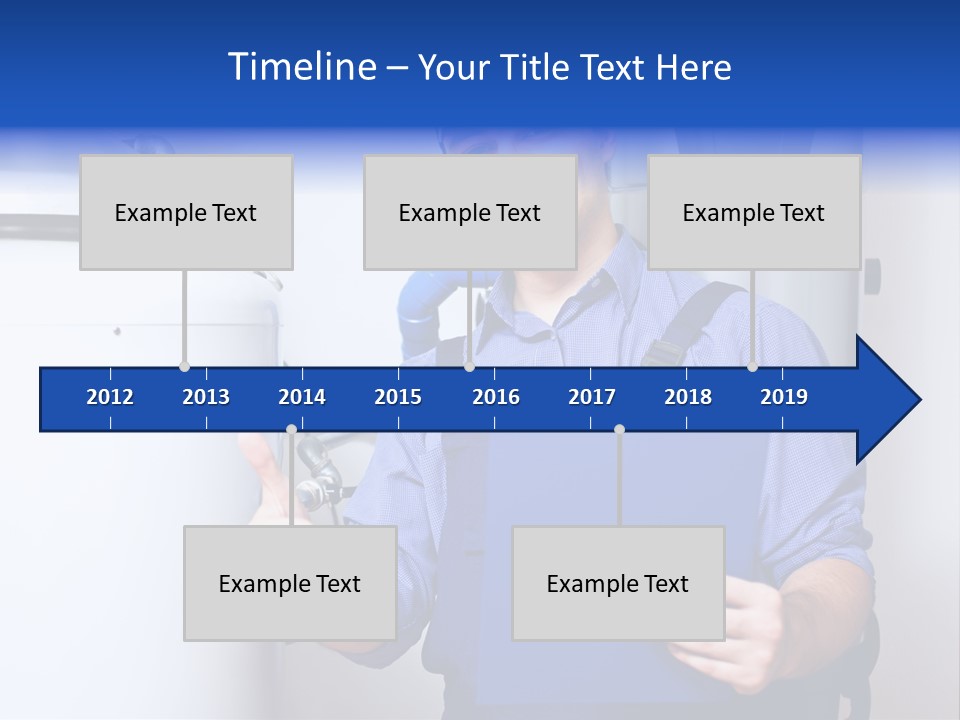 Hand Home Craftsman PowerPoint Template