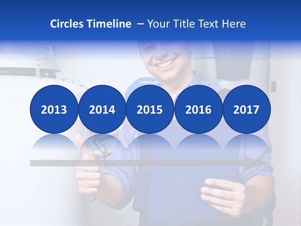 Hand Home Craftsman PowerPoint Template