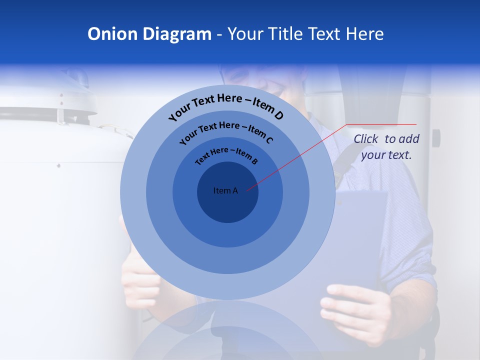 Hand Home Craftsman PowerPoint Template