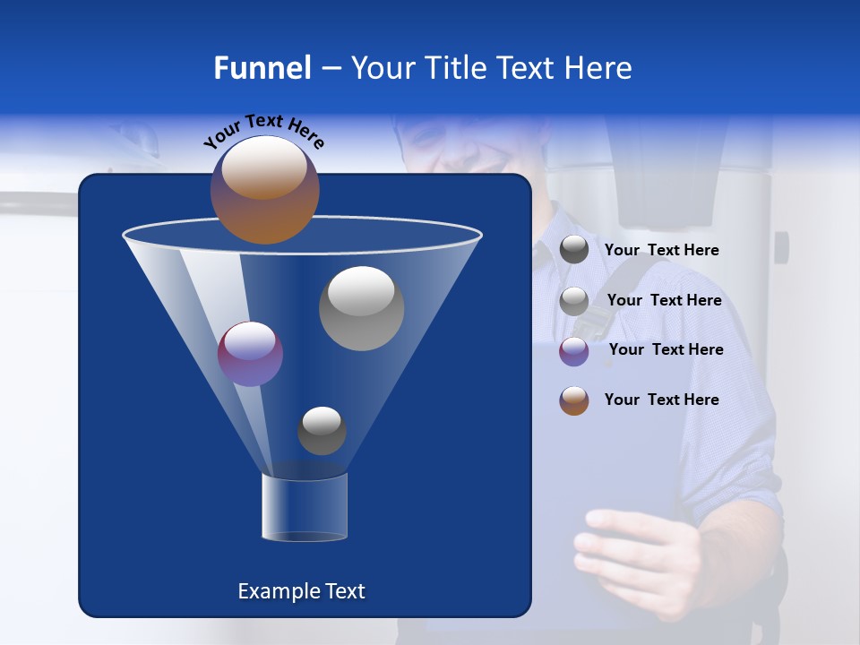 Hand Home Craftsman PowerPoint Template