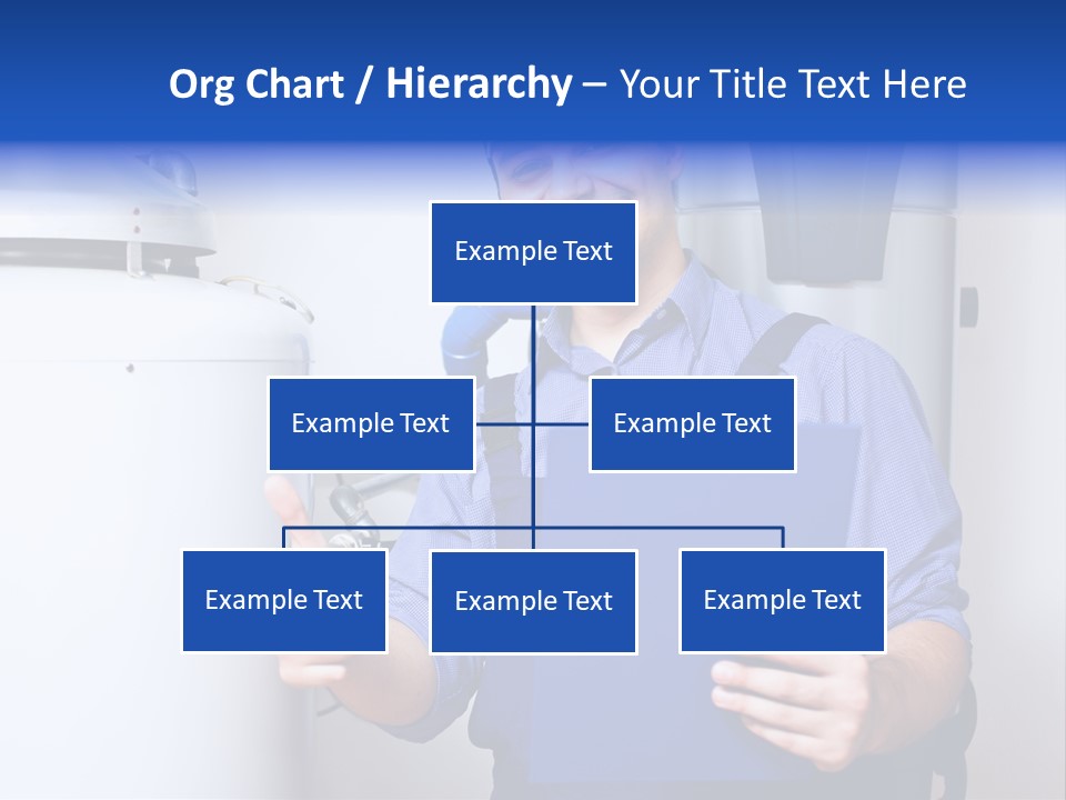 Hand Home Craftsman PowerPoint Template