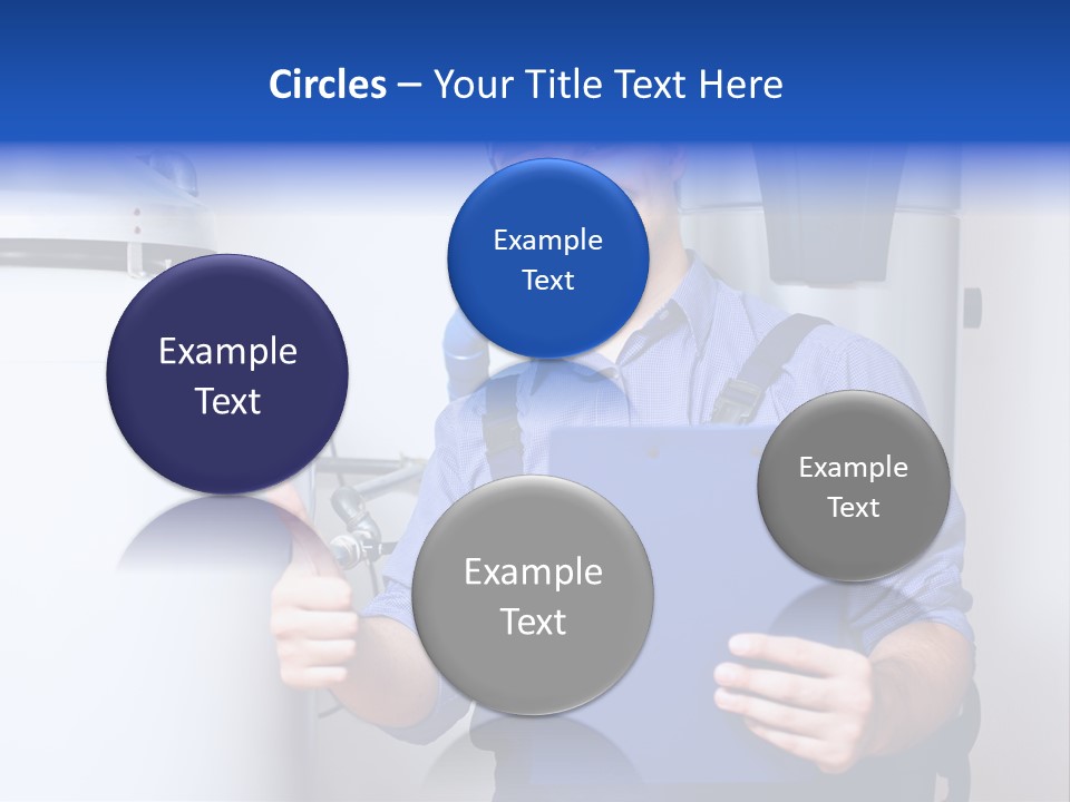Hand Home Craftsman PowerPoint Template