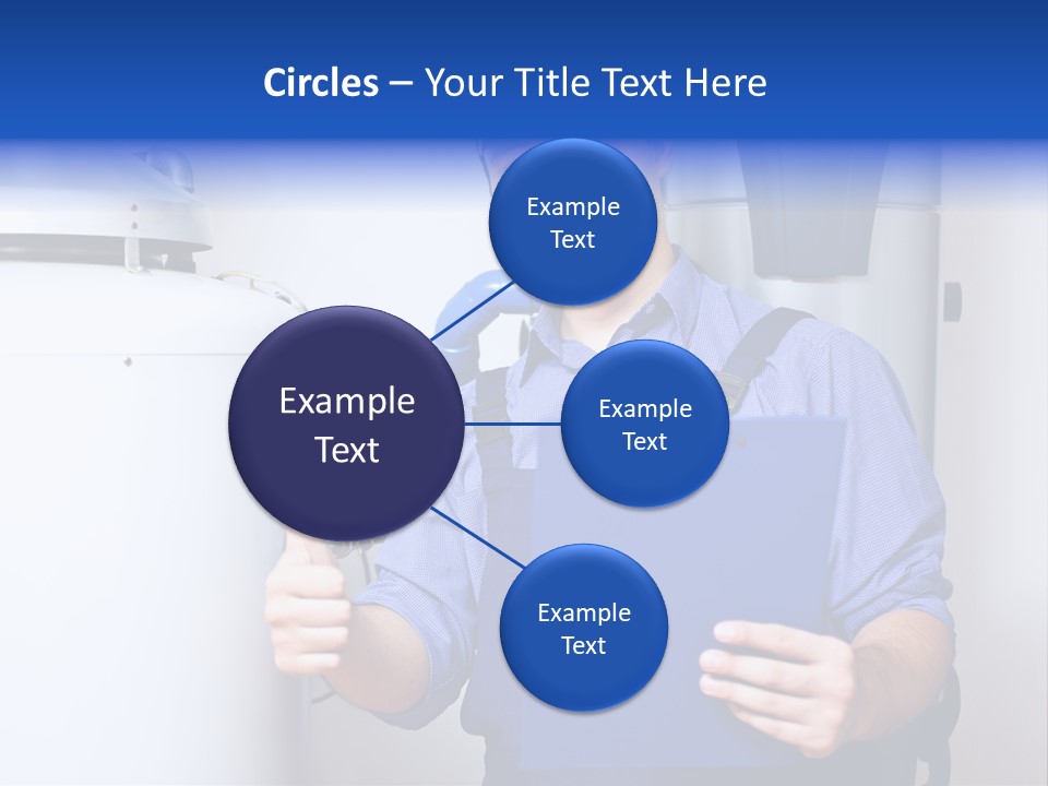 Hand Home Craftsman PowerPoint Template