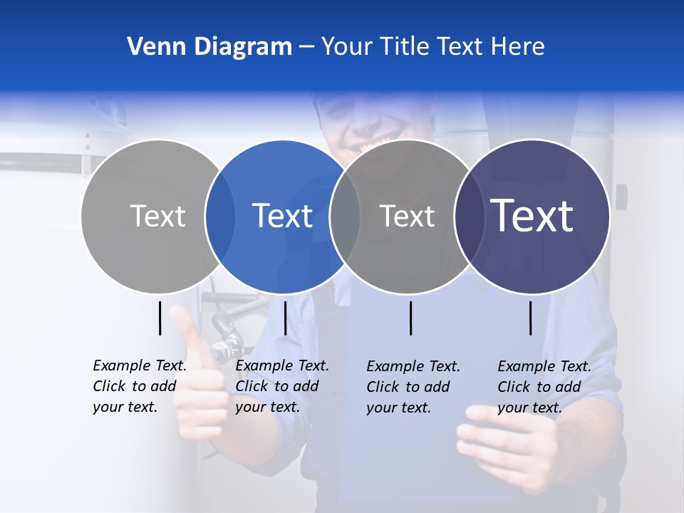 Hand Home Craftsman PowerPoint Template