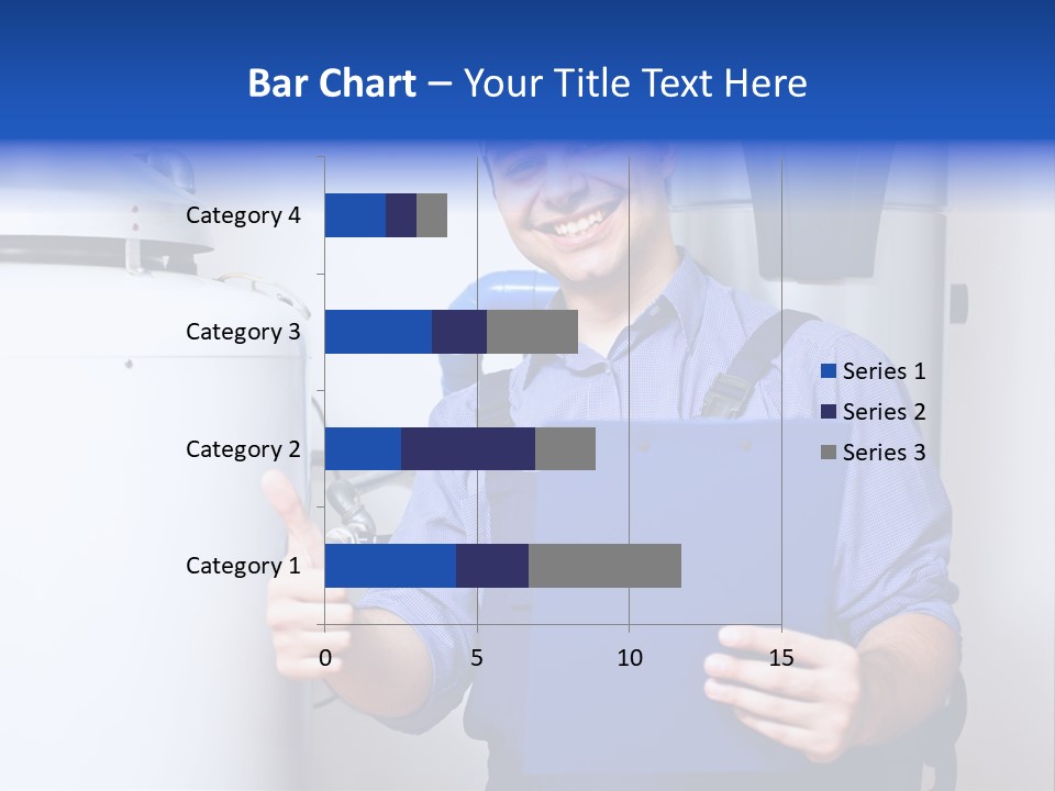 Hand Home Craftsman PowerPoint Template