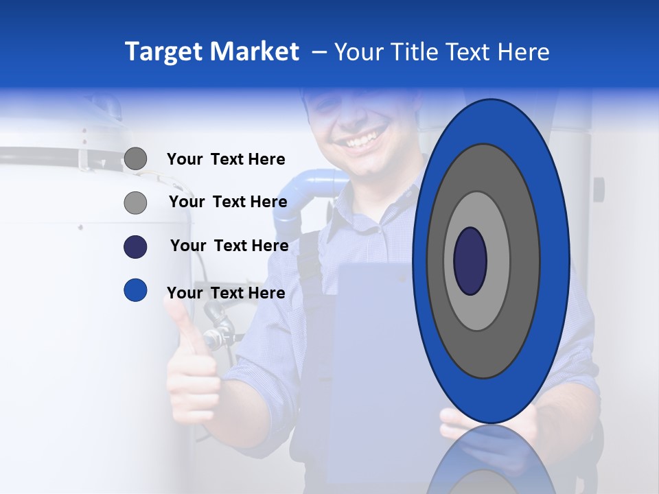 Hand Home Craftsman PowerPoint Template