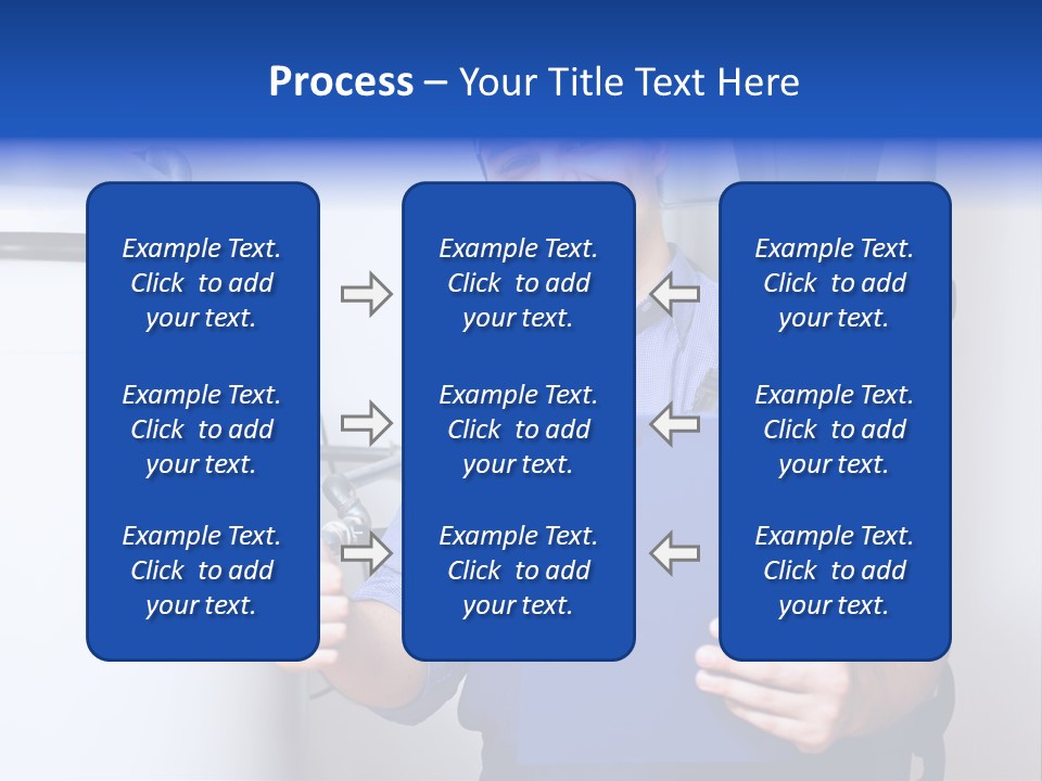 Hand Home Craftsman PowerPoint Template