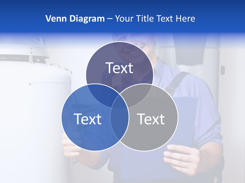 Hand Home Craftsman PowerPoint Template