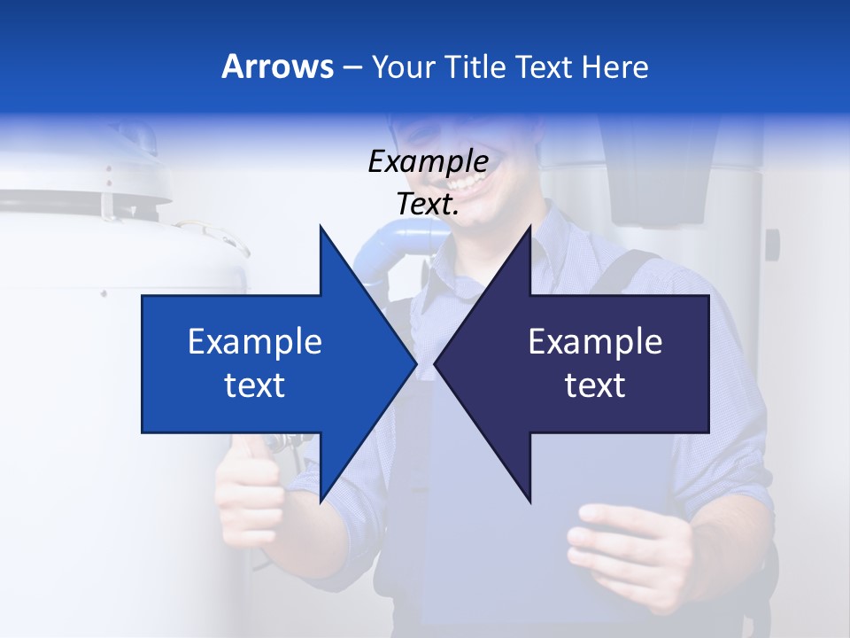 Hand Home Craftsman PowerPoint Template