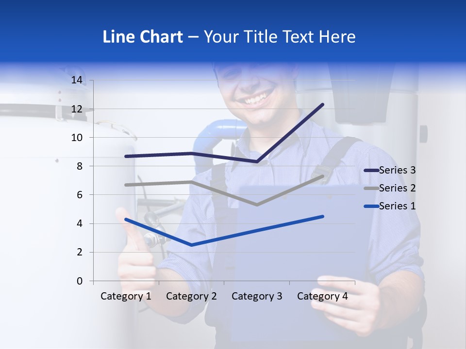 Hand Home Craftsman PowerPoint Template