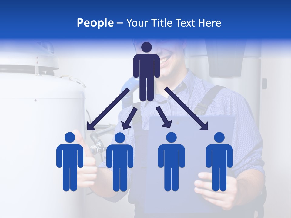 Hand Home Craftsman PowerPoint Template