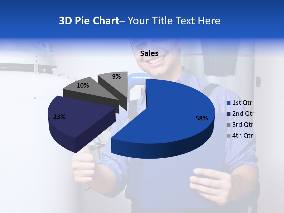Hand Home Craftsman PowerPoint Template