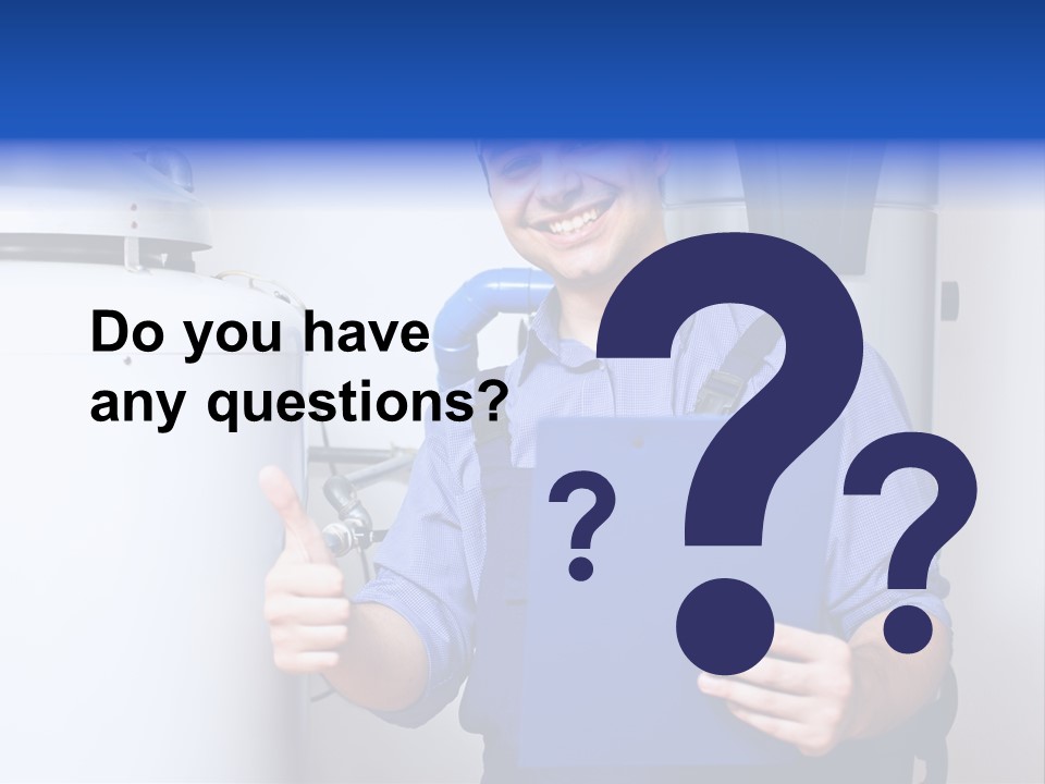 Hand Home Craftsman PowerPoint Template