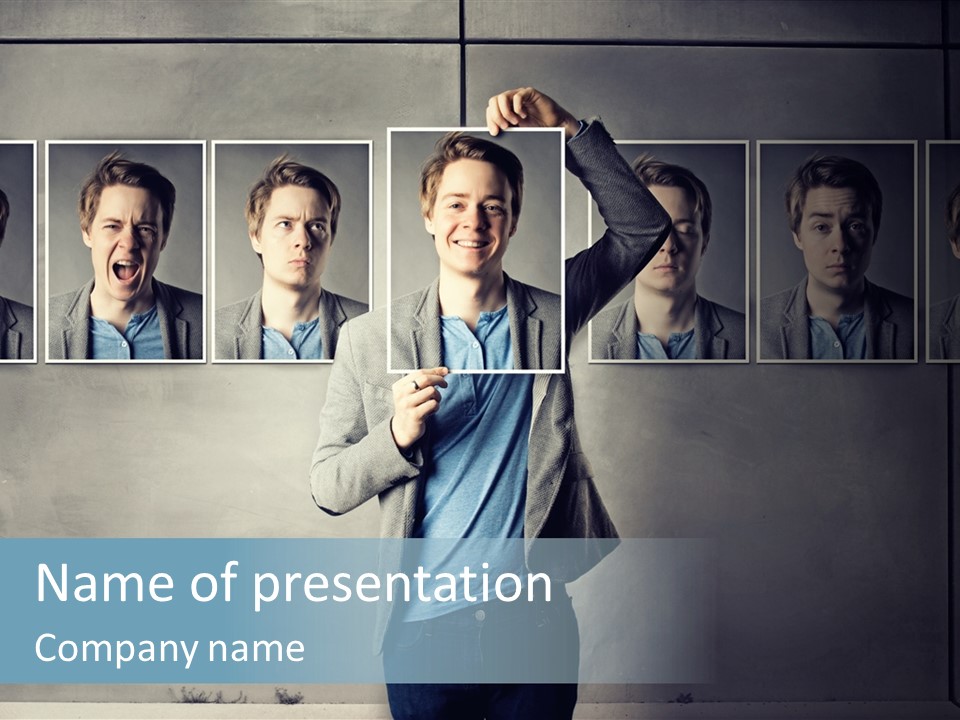 Bilder Aufh Schauspieler PowerPoint Template