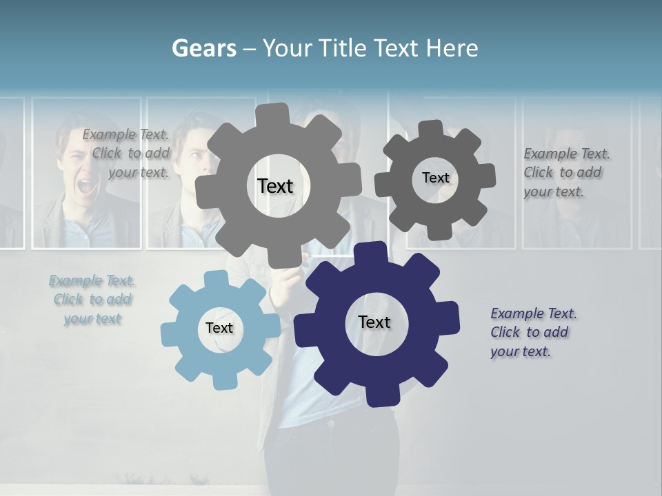 Bilder Aufh Schauspieler PowerPoint Template