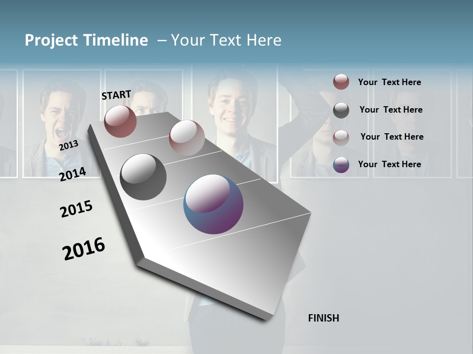 Bilder Aufh Schauspieler PowerPoint Template