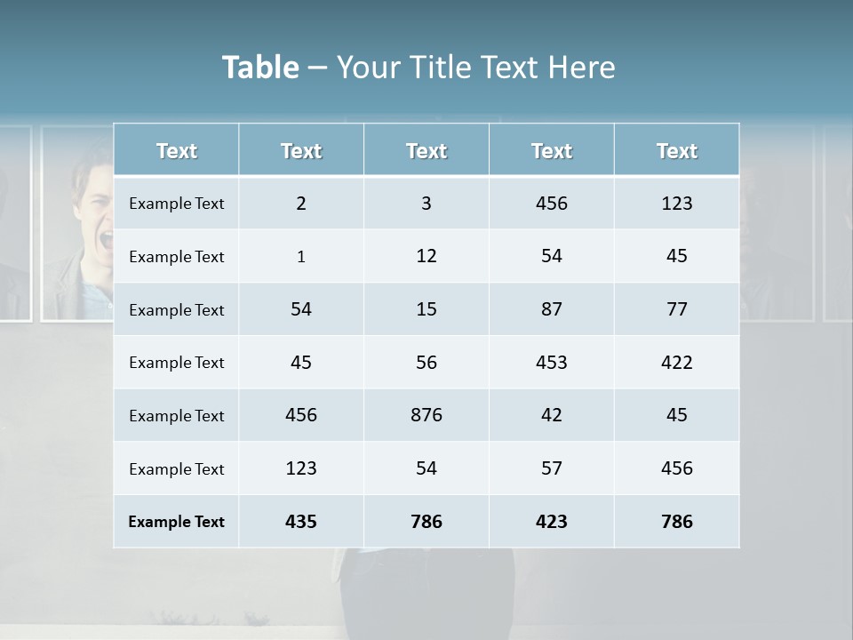 Bilder Aufh Schauspieler PowerPoint Template