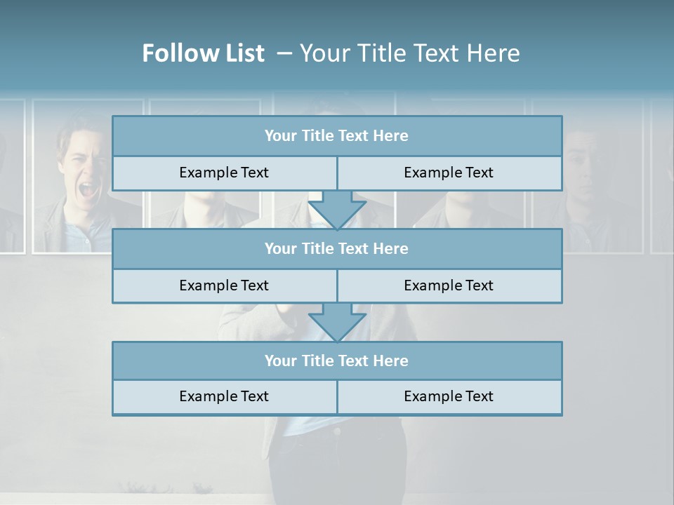 Bilder Aufh Schauspieler PowerPoint Template
