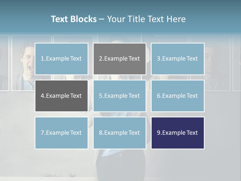 Bilder Aufh Schauspieler PowerPoint Template